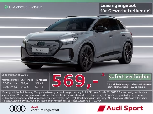 Audi Q4 e-tron qu performance S line UPE 80.000,-