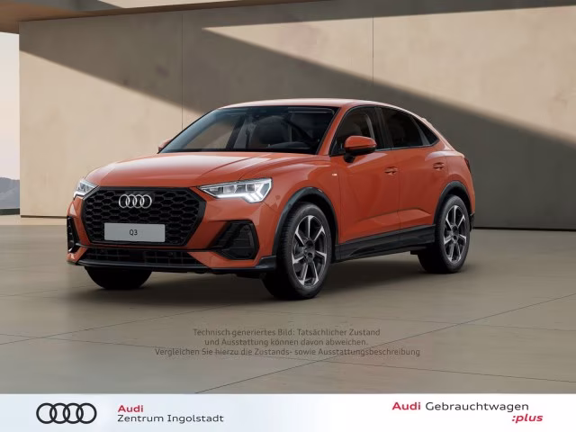 Audi Q3 Sportback 35 TFSI S line LED AHK ACC NAVI 19&amp;quot;