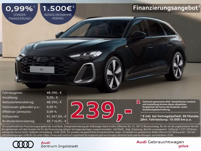 Audi A5 Avant TDI edition one S line Tech+ AHK MATRIX