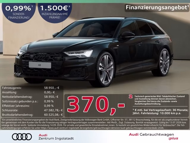 Audi A6 Avant 55 TFSI e qu S line HD-MATRIX AHK 21&amp;quot;