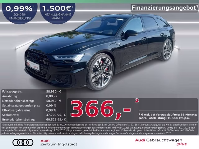 Audi A6 Avant 55 TFSI e qu S line HD-MATRIX AHK 21&amp;quot;