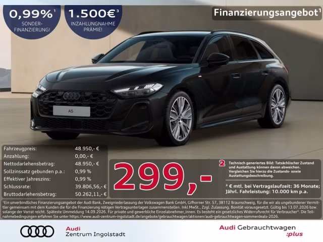 Audi A5 Avant TFSI qu S line Tech+ AHK MATRIX Memory