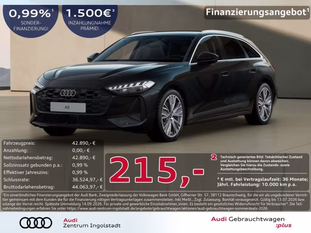 Audi A5 Avant TDI Tech AHK PANO LED Memory Kamera 19&amp;quot;