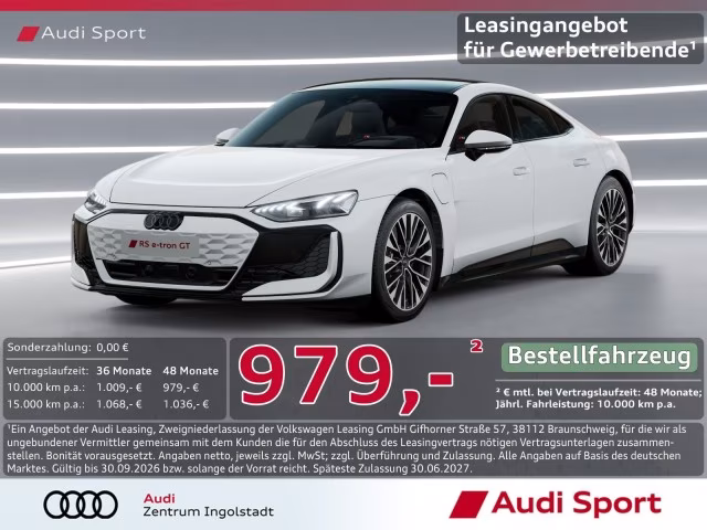 Audi RS e-tron GT qu MATRIX Luft B&amp;amp;O UPE 147.500,-
