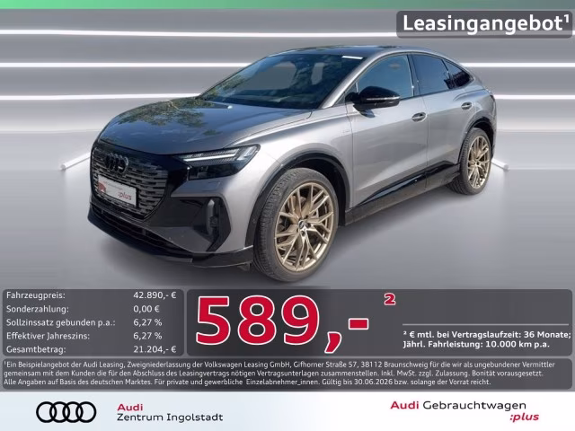 Audi Q4 Sportback e-tron 50 qu edition one MATRIX AHK
