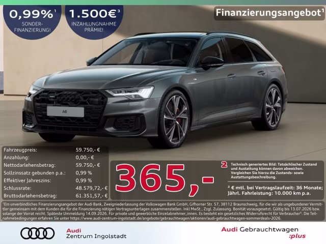 Audi A6 Avant 55 TFSI e qu S line MATRIX AHK PANO 21&amp;quot;