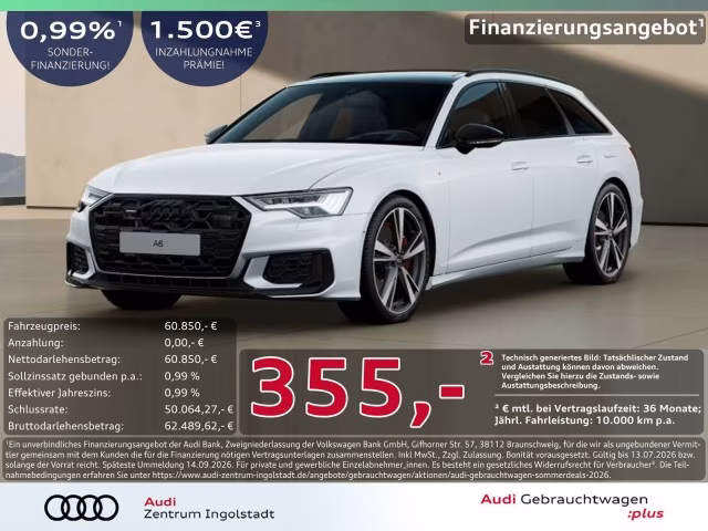Audi A6 Avant 55 TFSI e qu S line HD-MATRIX AHK PANO