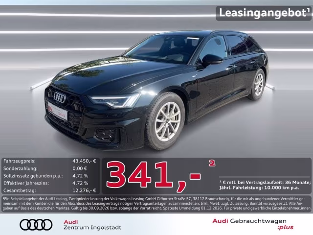 Audi A6 Avant 40 TDI S line MATRIX Memory HuD PDC 19&amp;quot;
