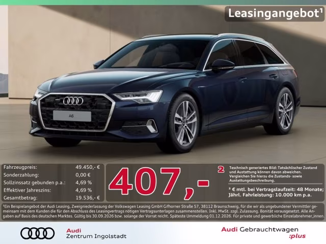 Audi A6 Avant 50 TFSI e qu advanced MATRIX AHK PANO