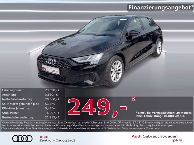 Audi A3 Sportback g-tron ACC PDC SHZ NAVI Virtual 16&amp;quot;