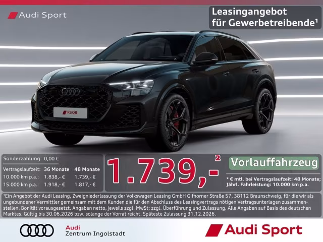 Audi RS Q8 performance HD-MATRIX Luft UPE 206.665,-