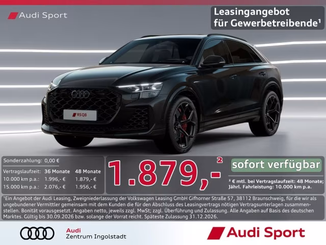 Audi RS Q8 performance HD-MATRIX Luft UPE 206.665,-