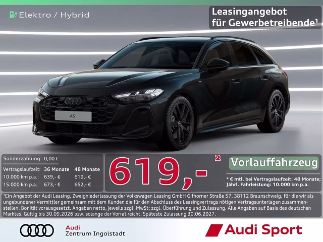 Audi A5 Avant e-hybrid qu Tech+ AHK UPE 86.285,-