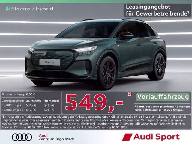 Audi Q4 e-tron performance S line Tech+ UPE 70.420,-