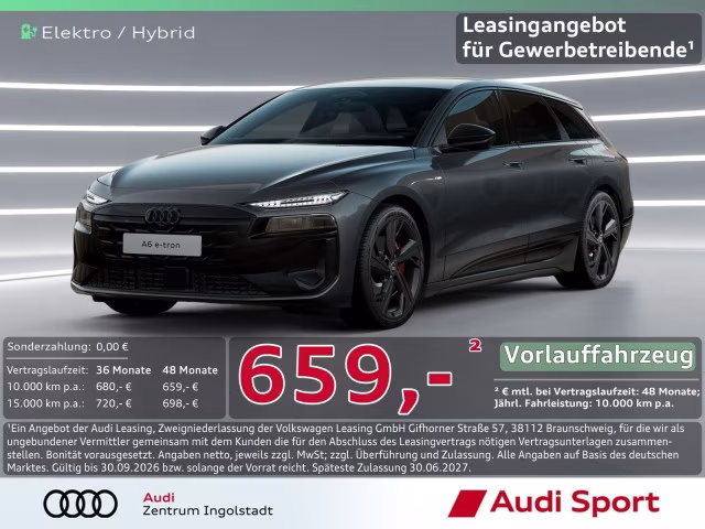 Audi A6 Avant e-tron performance S line UPE 99.890,-