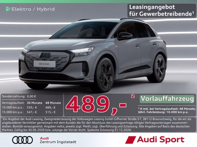 Audi Q4 e-tron performance S line UPE 66.075,-