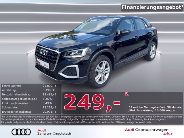 Audi Q2 30 TFSI advanced LED AHK KAMERA PDC+ Virtual
