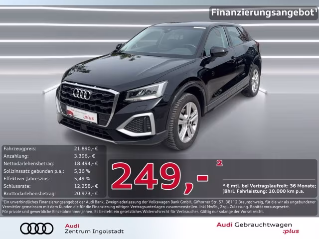 Audi Q2 30 TFSI advanced LED KAMERA PDC+ SHZ Virtual