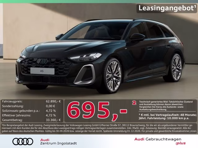 Audi A5 Avant e-hybrid qu edition one Tech pro MATRIX