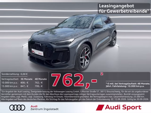 Audi Q6 e-tron qu S line Tech pro MATRIX AHK Luft