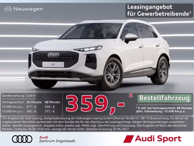 Audi Q3 TFSI LED Kam UPE 46.100,-