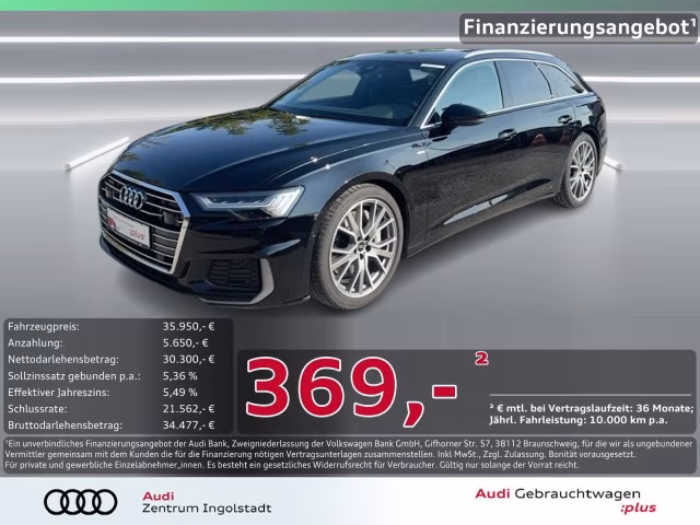Audi A6 Avant 50 TFSI e qu sport S line HD-MATRIX AHK