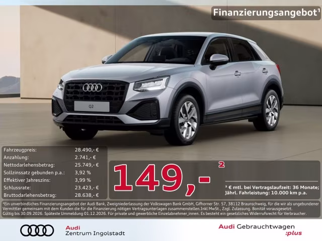 Audi Q2 35 TDI advanced LED KAMERA PDC+ ACC Virtual+