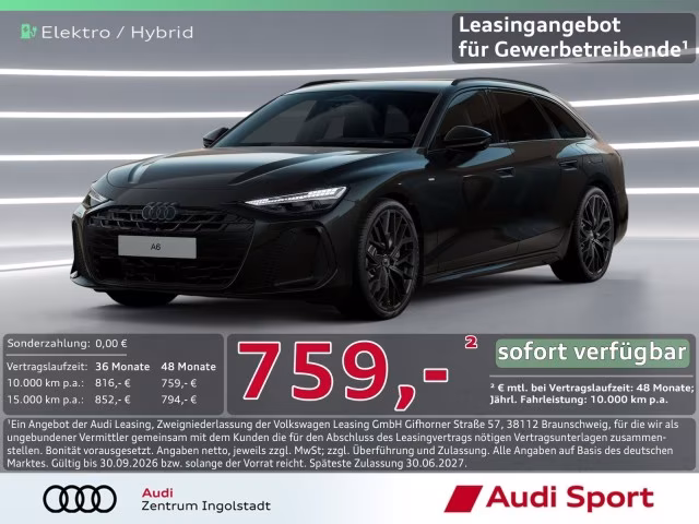 Audi A6 Avant e-hybrid qu Tech+ UPE 91.300,-