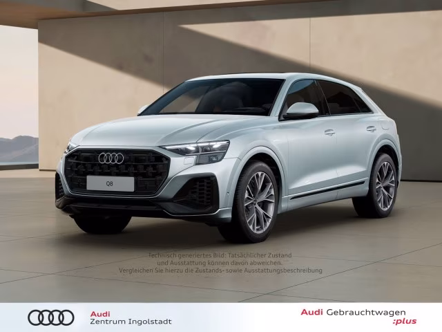 Audi Q8 TFSI e qu S line MATRIX AHK HuD LUFT PANO ACC