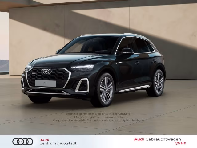Audi Q5 55 TFSI e qu S line MATRIX AHK Luft 360° 20&amp;quot;