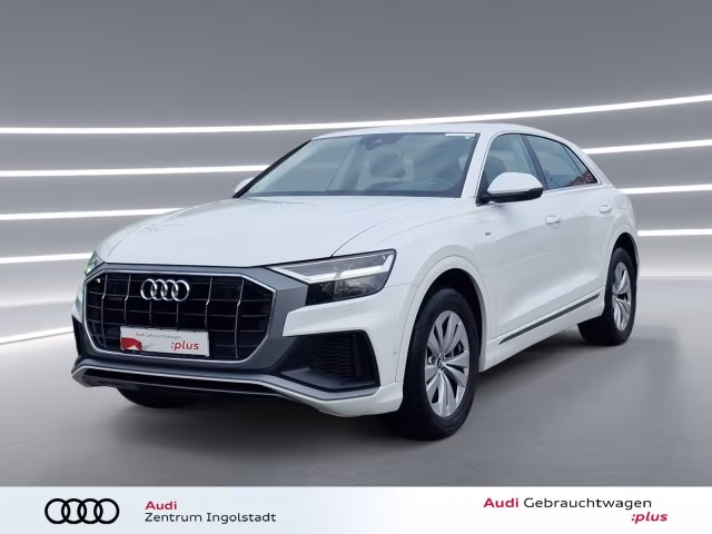 Audi Q8 55 TFSI e qu S line AHK Luftfahrw. Leder Kam.