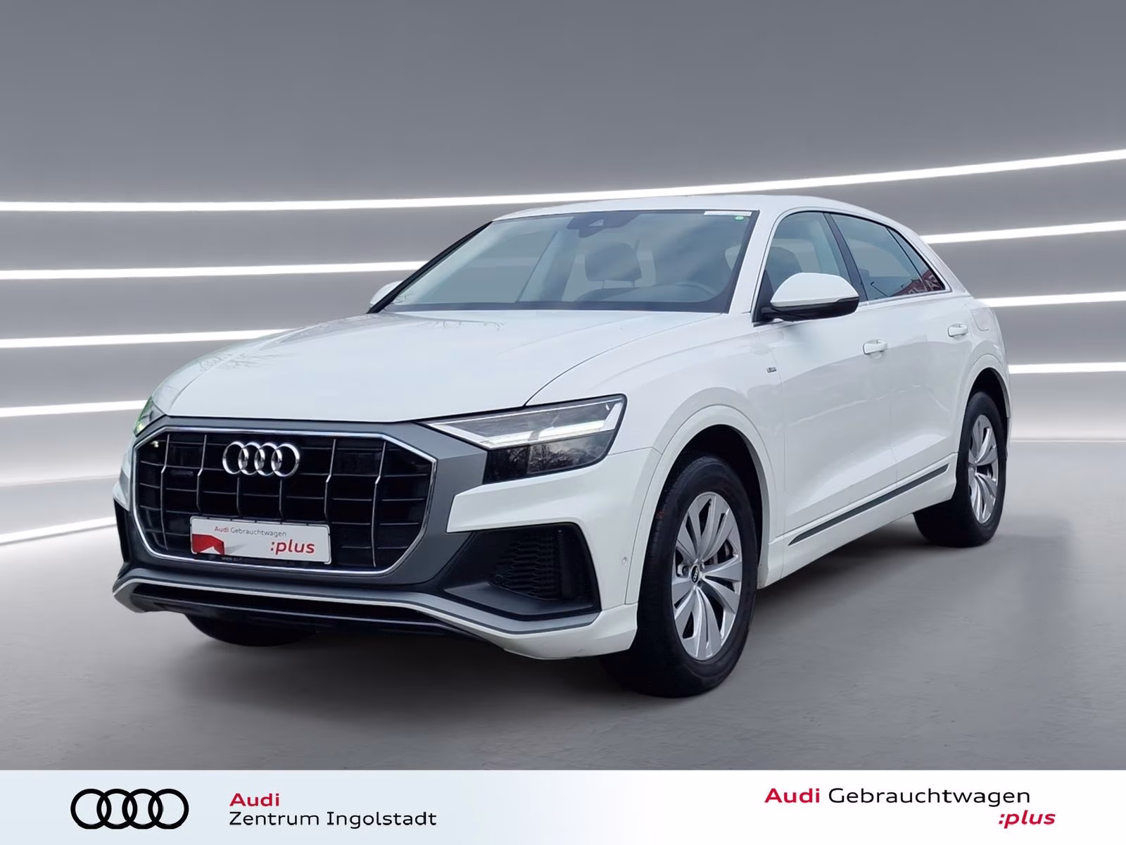 Audi Q8 55 TFSI e qu S line AHK Luftfahrw. Leder Kam.