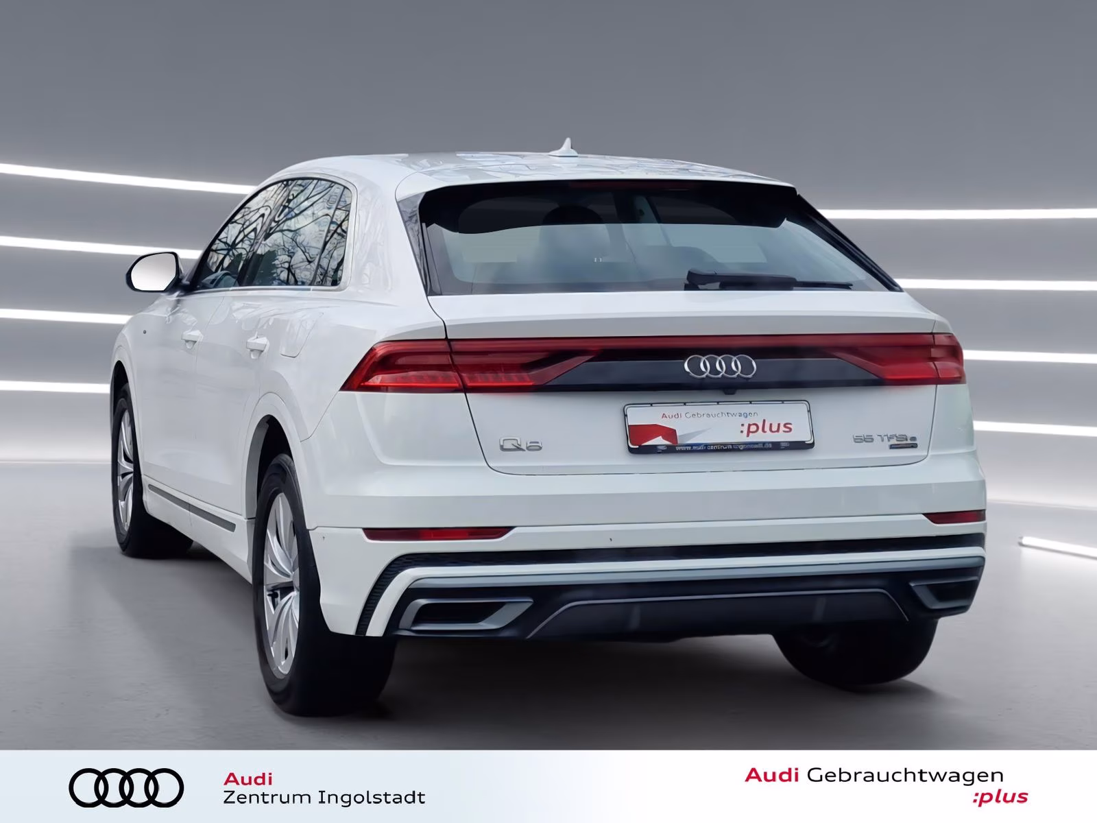 Audi Q8 55 TFSI e qu S line AHK Luftfahrw. Leder Kam.