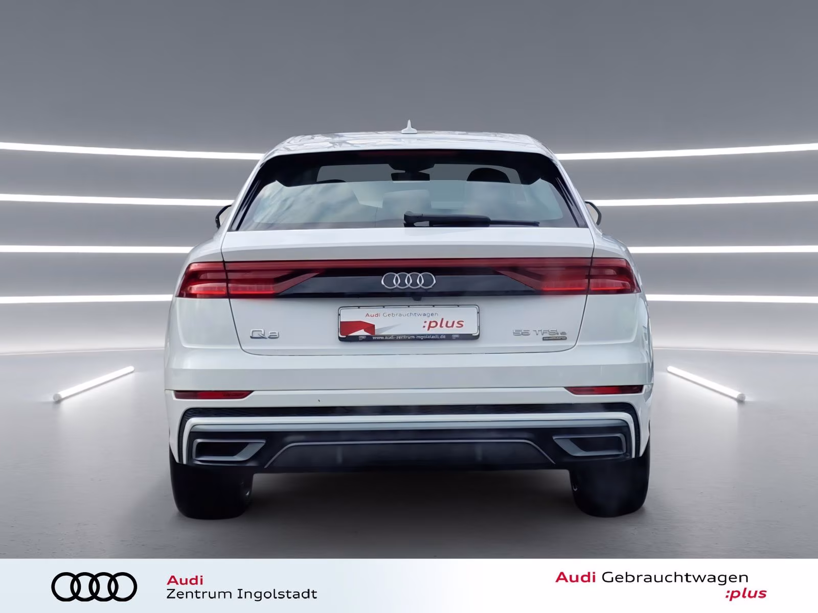 Audi Q8 55 TFSI e qu S line AHK Luftfahrw. Leder Kam.