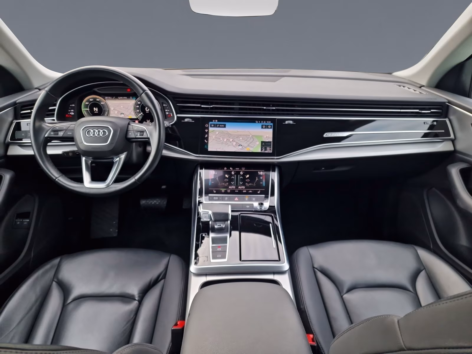 Audi Q8 55 TFSI e qu S line AHK Luftfahrw. Leder Kam.