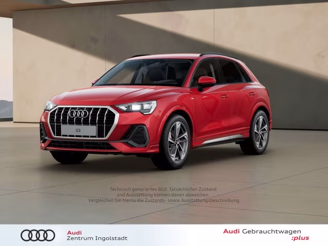 Audi Q3 35 TFSI S line AHK ACC PDC SHZ Navi+ Virt 19&amp;quot;