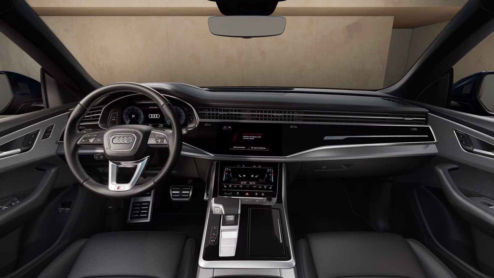 Audi Q8 TFSI e qu S line Luft MATRIX AHK PANO PDC 21"
