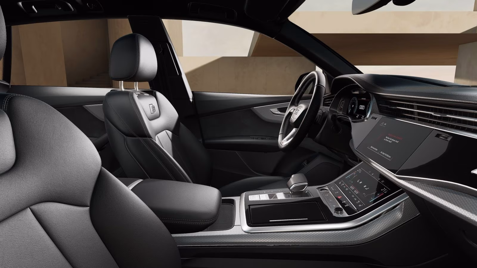 Audi Q8 TFSI e qu S line Luft MATRIX AHK PANO PDC 21"