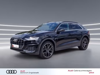 Audi Q8 50 TDI qu S line MATRIX PANO STHZG Luft 22"
