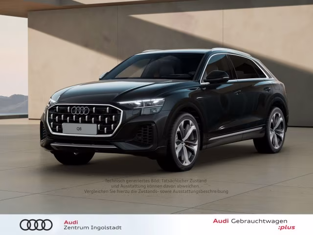 Audi Q8 TFSI e qu MATRIX AHK KAMERA HuD LUFT MEMO ACC