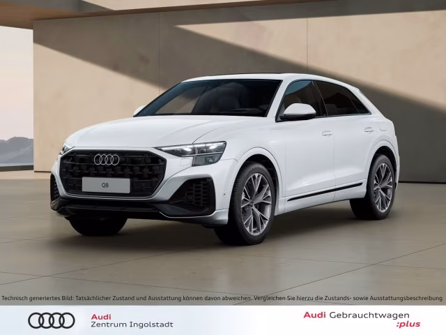 Audi Q8 TFSI e qu S line MATRIX Luft PANO AHK HuD 21&amp;quot;