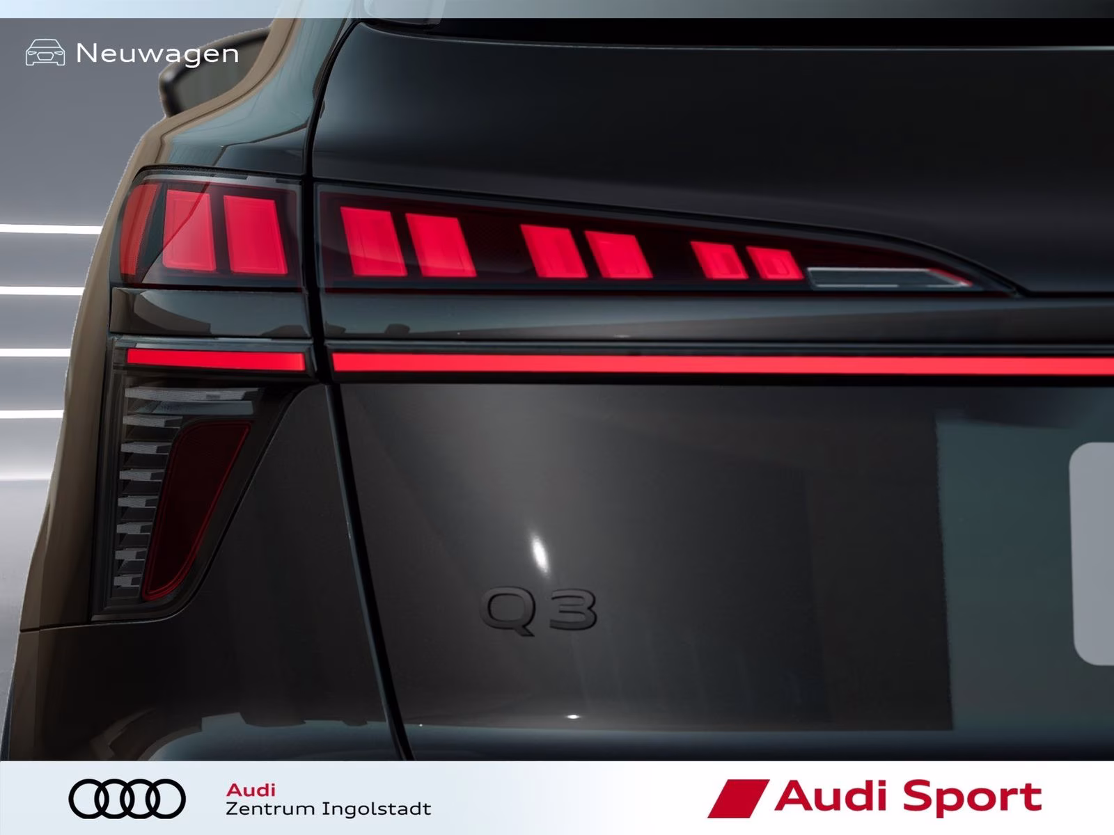 Audi Q3 TFSI S line Tech+ AHK LED SONOS UPE 61.360,-
