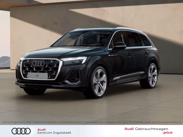 Audi Q7 TFSI e qu S line AHK Pano MASSAGE LASER 22&amp;quot;