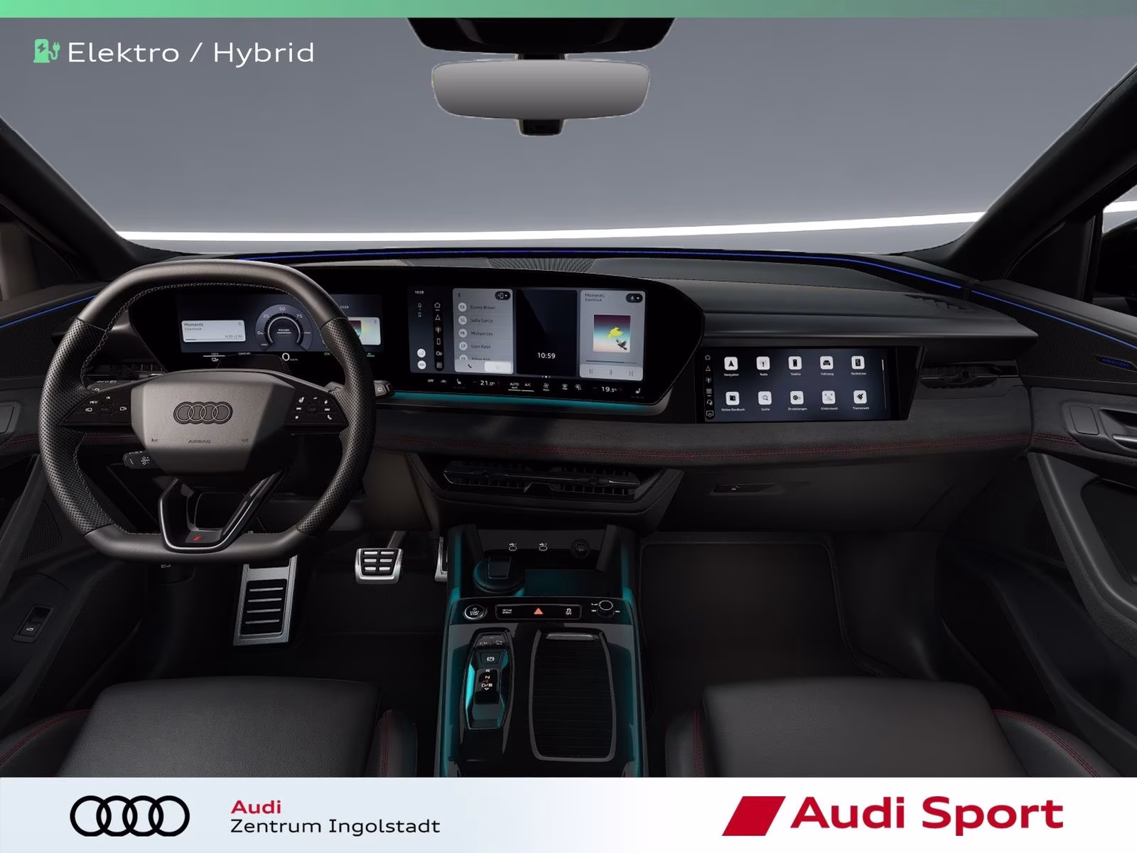 Audi Q6 e-tron qu S line business AHK UPE 98.865,-