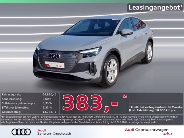 Audi Q4 Sportback e-tron 35 NAVI+ Virtual LED STHZG