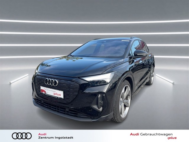 Audi Q4 e-tron S line LED AHK NAVI+ SHZ Optik-schw.