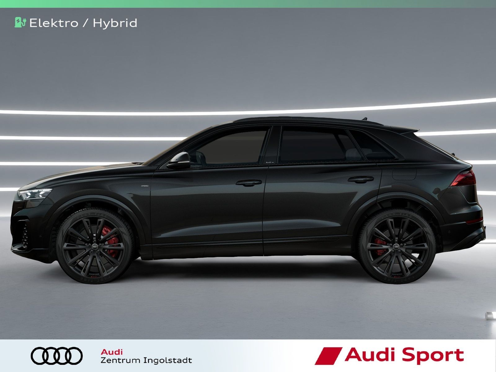 Audi Q8 e-hybrid qu S line business LASER AHK