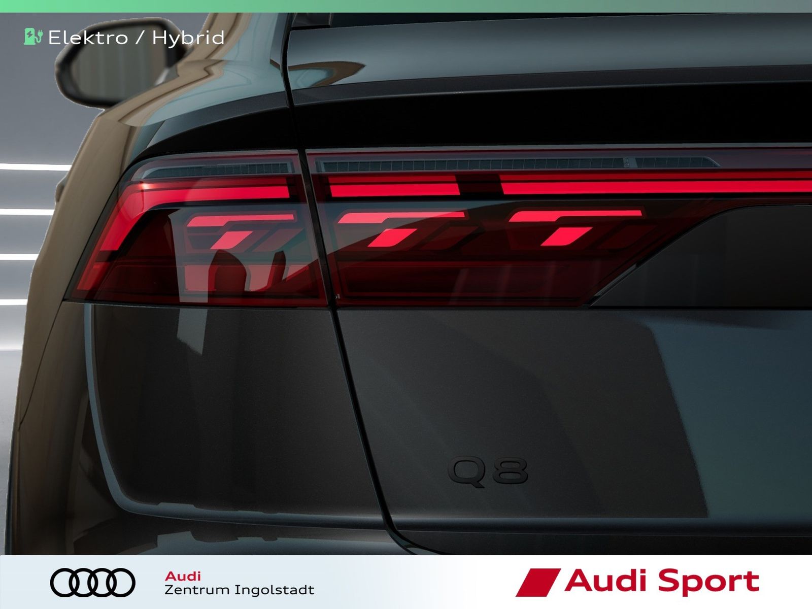 Audi Q8 e-hybrid qu S line business LASER AHK