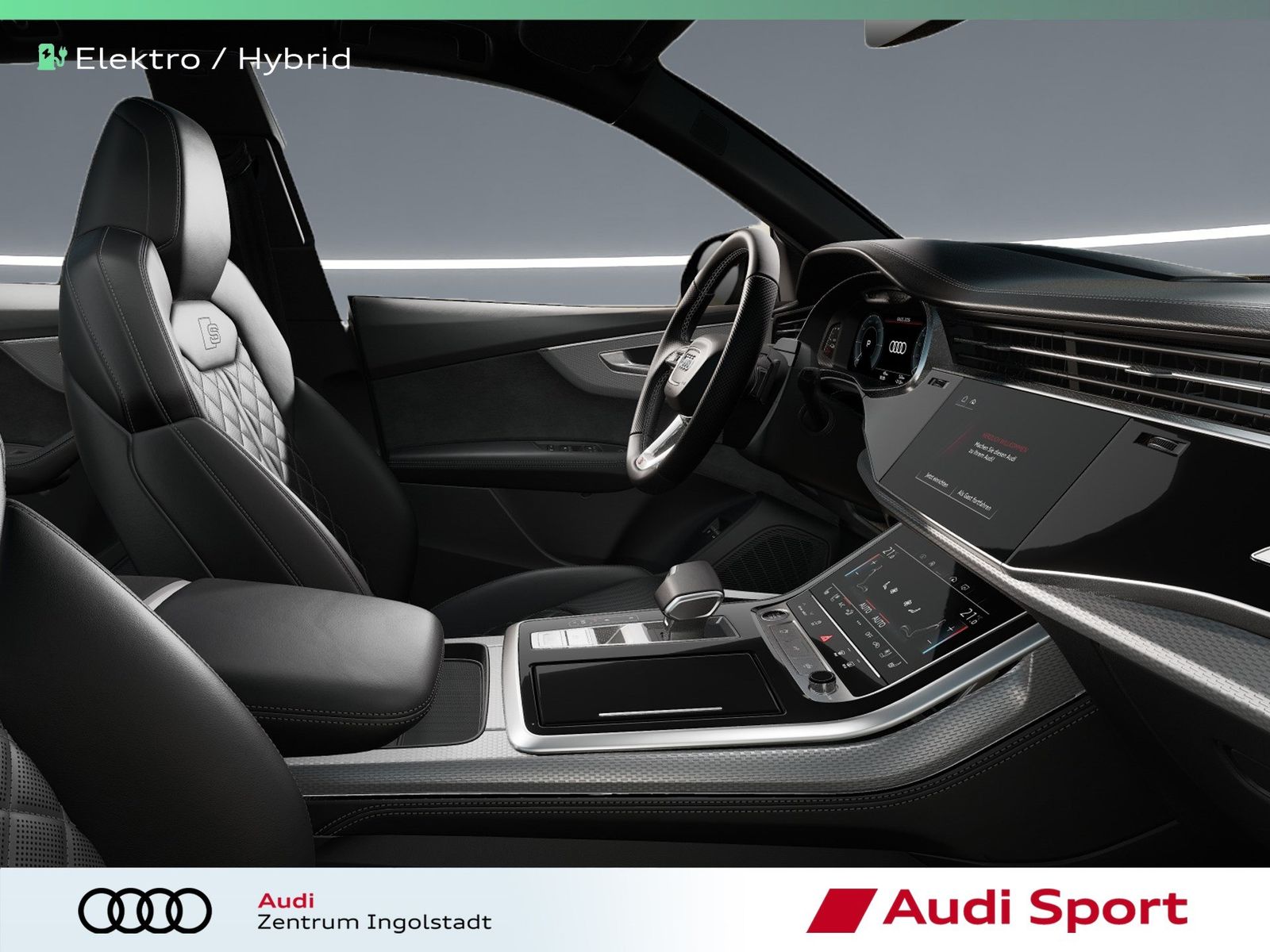Audi Q8 e-hybrid qu S line business LASER AHK
