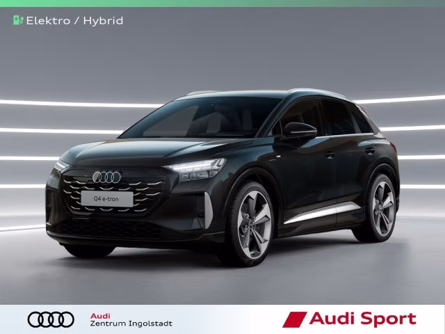 Audi Q4 e-tron qu S line Tech+ MATRIX UPE 74.250,-